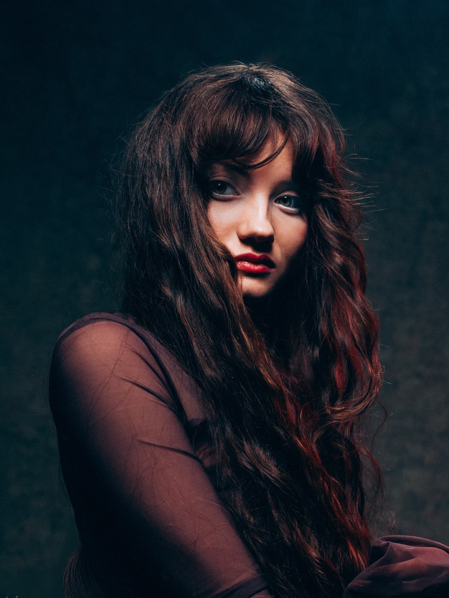 Nomi — close-up portrait by Lukas Meijer
